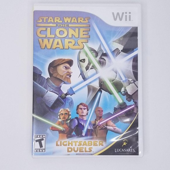 Nintendo Wii Star Wars Clone Wars Lightsaber Duels - Picture 7 of 7